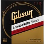 Gibson SAG-BRW 80/20 Bronze Acoustic Guitar Strings Front View